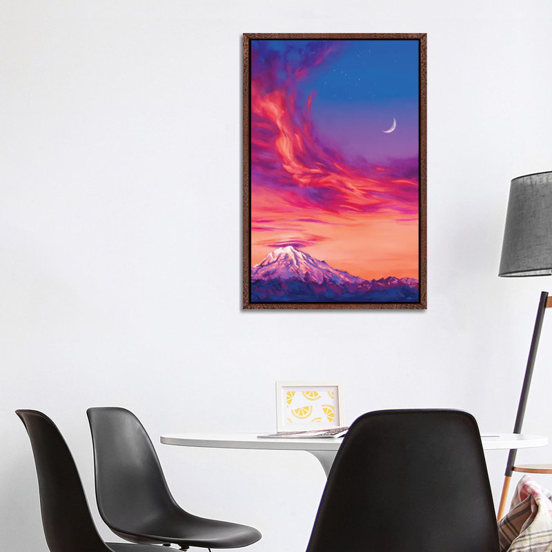 Denali 1 Piece Painting on Canvas, 101.6 cm H x 66.04 cm W, Classic Wood Framed