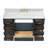 61'' Single Bathroom Vanity with Carrara Marble Top-93359285