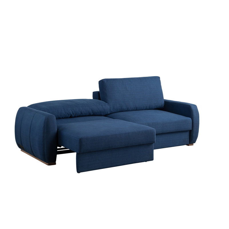 Canapé-lit convertible Coddle® Optic, Navy
