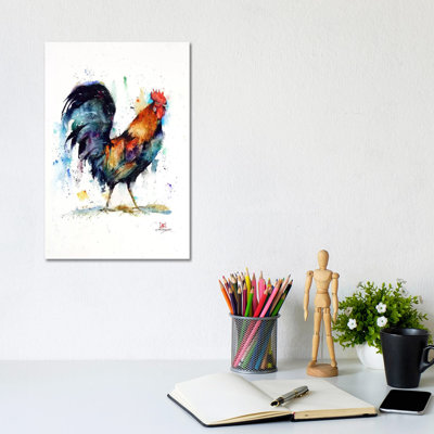 Rooster 1 Piece Painting on Canvas