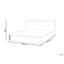 LESTRE 95cm Freeflow Polyester Hard-Side Waterbed Mattress-111631983