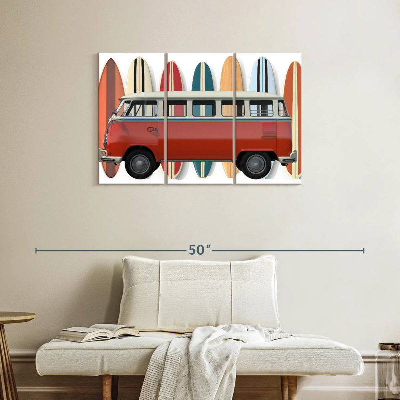 Mehar Surfer Van, 24" H x 38" W