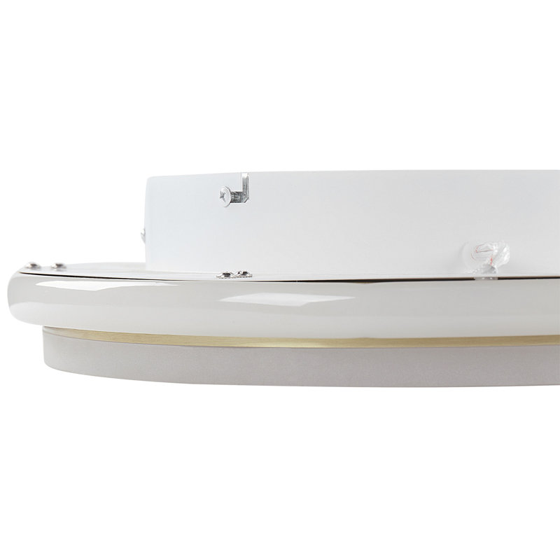 Rackers LED Flush Mount, 7cm H x 42cm W x 42cm D
