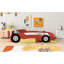 Lit plateforme simple avec roulettes