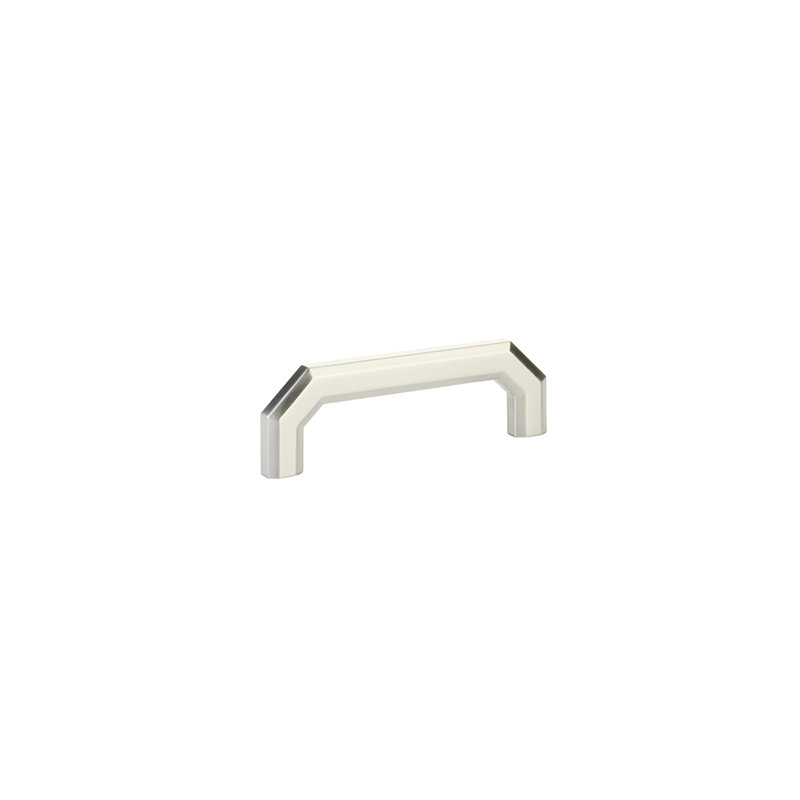 Emtek Riviera Cabinet Pull 5" Center-to-Center, Satin Nickel, 5"
