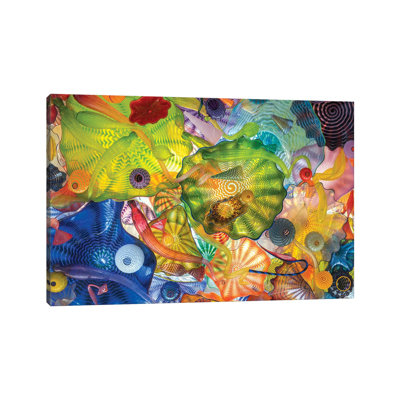 Glass Art Wall IV by Louis Ruth - Wrapped Canvas Print