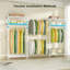 Heavy Duty Closet Garment Rack, 6 Tiers Adjustable Metal...