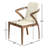 Downham 17'' H Faux Leather Upholstered Armchair