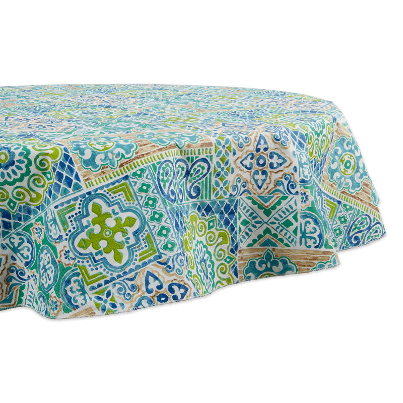 Toma Abstract Round Tablecloth