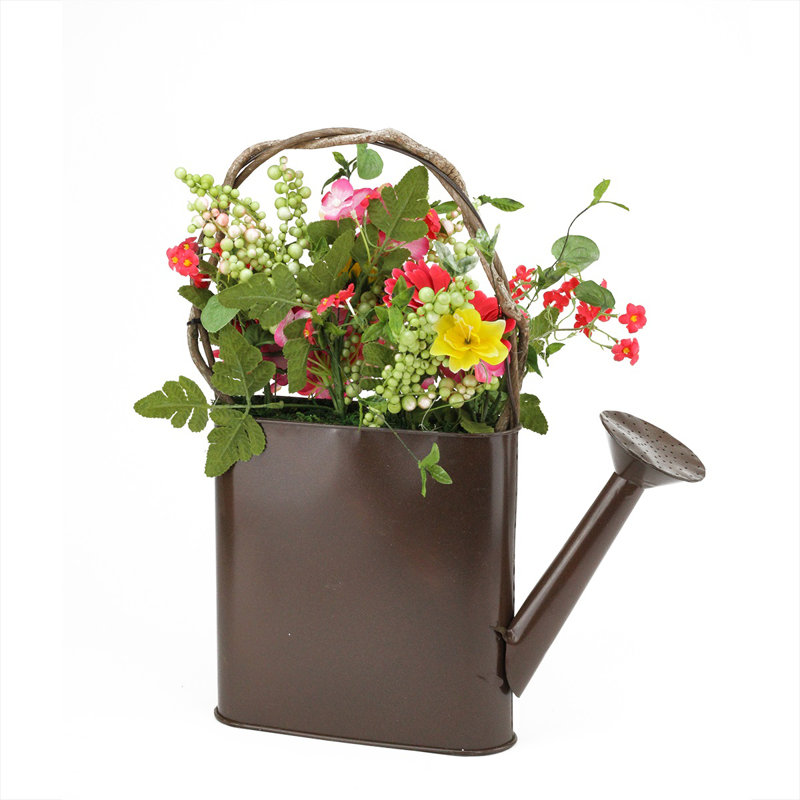 Arrangement floral 17 po avec fleurs et marguerite 17 po