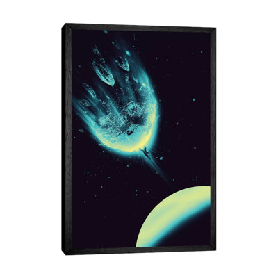 There Is No Planet To Save by Nicebleed - Print on Canvas
