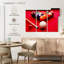 «Table de billard», 3 pièces sur toile-98562826
