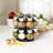 Freestanding Spice Jar & Rack Set