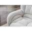 Chaise de bureau pivotante en tissu Teddy