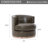 Genuine Leather Barrel Chair(Set Of 2)-673869885
