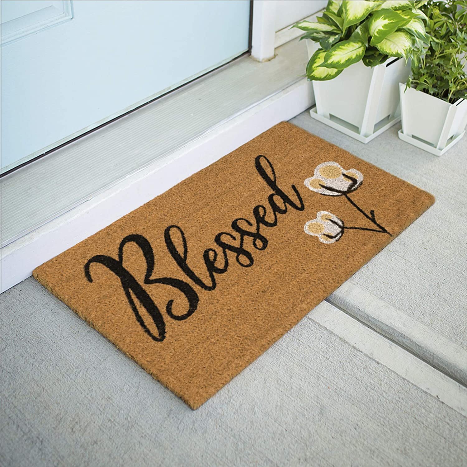 Infinity Custom Mats™ All-Weather Personalized Door Mat -.STYLE
