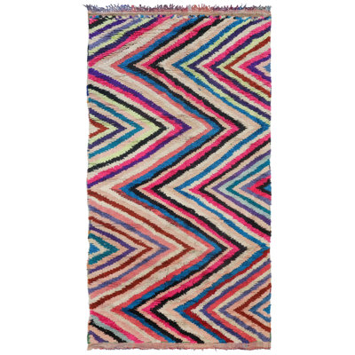 Moroccan Rugs One-of-a-Kind Rectangle 5'1" X 10'2" Area Rug