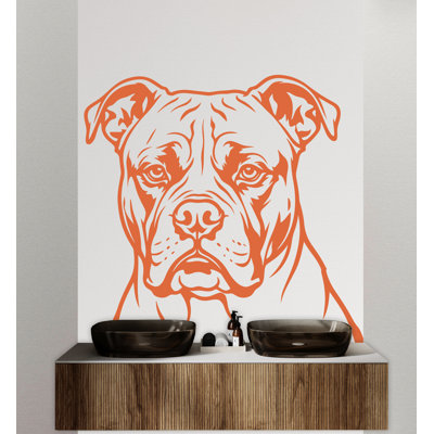 Adhésif décoratif pour chien, chien, art mural pour chien, art mural, amoureux des animaux, chien