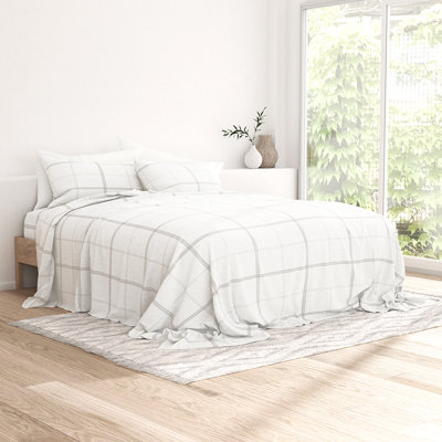 Ensemble de draps 100% coton