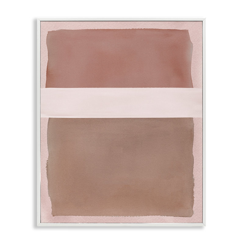 «Fun with Tan», estampe numérique, design par Nina Jacobs, H 14 po x l 11 po, Estampe numérique encadrée blanc bord de mer