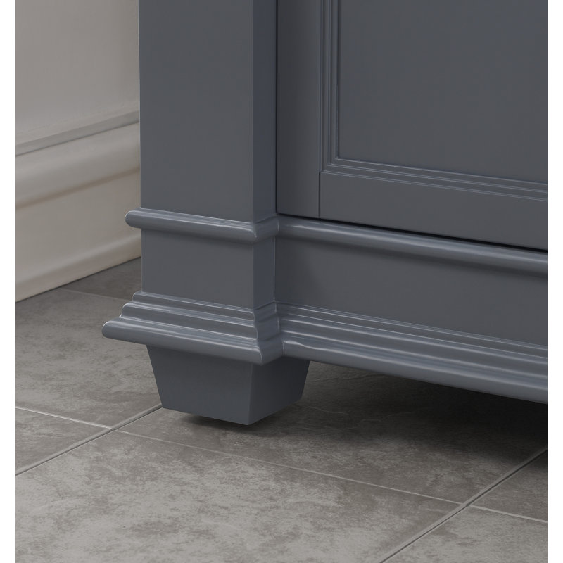 Riccardo 42" Single Bathroom Vanity Set, Gray