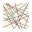 Lined II by Kimberly Allen - Painting on Canvas-567667169-567667155