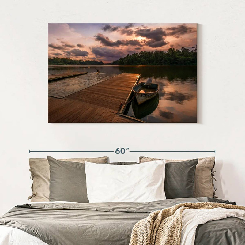 MacRitchie Reservoir Dock, 32" H x 48" W