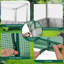 Lit de jardin surélevé galvanisé avec couvre-serre
