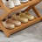 Foldable Under-Desk Shoe Rack - Chinese Retro Style Multi-Layer Space-Saving Storage Shelf, Easy Pull-Out Design