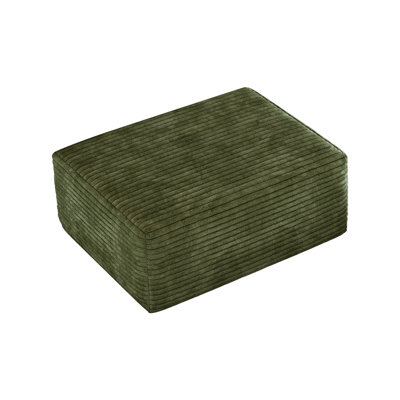 Y119-OTTOMAN-GREEN Repose-pieds vert