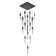 This Exquisite Chandelier Is In A Gold Finish. The Frame Is Made Out Of Metal, And It Comes With Hanging Clear Iceberg Bubble Crystals. You Can Create A Timeless Feel While Using Modern Forms.