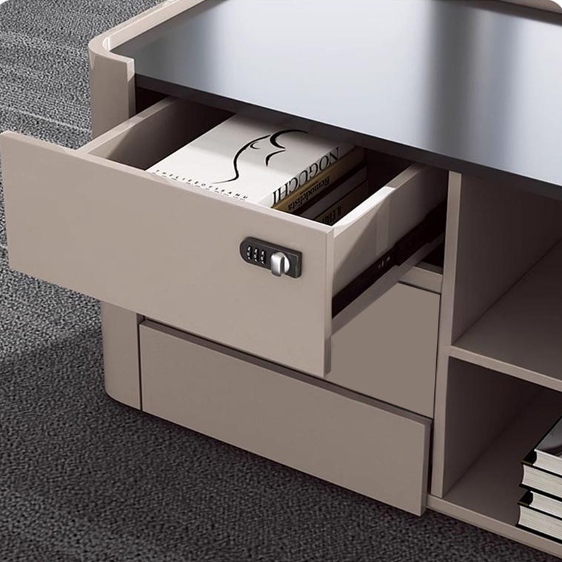 Bureau de direction 94,49 po Creative Fashion, H 29,53 po x l 94,49 po x P 70,87 po