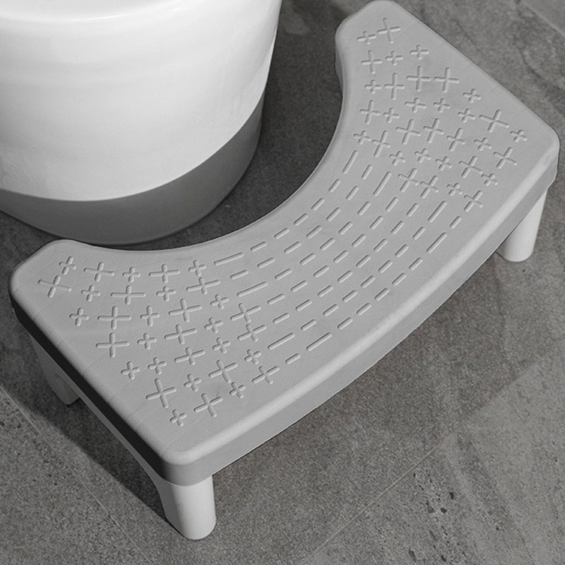 Tabouret de toilette amovible, marchepied pratique et compact, idéal pour les voyages. Compatible avec toutes les toilettes et facile à ranger. Peut être utilisé dans toutes les salles de bain. Disponible en deux couleurs.