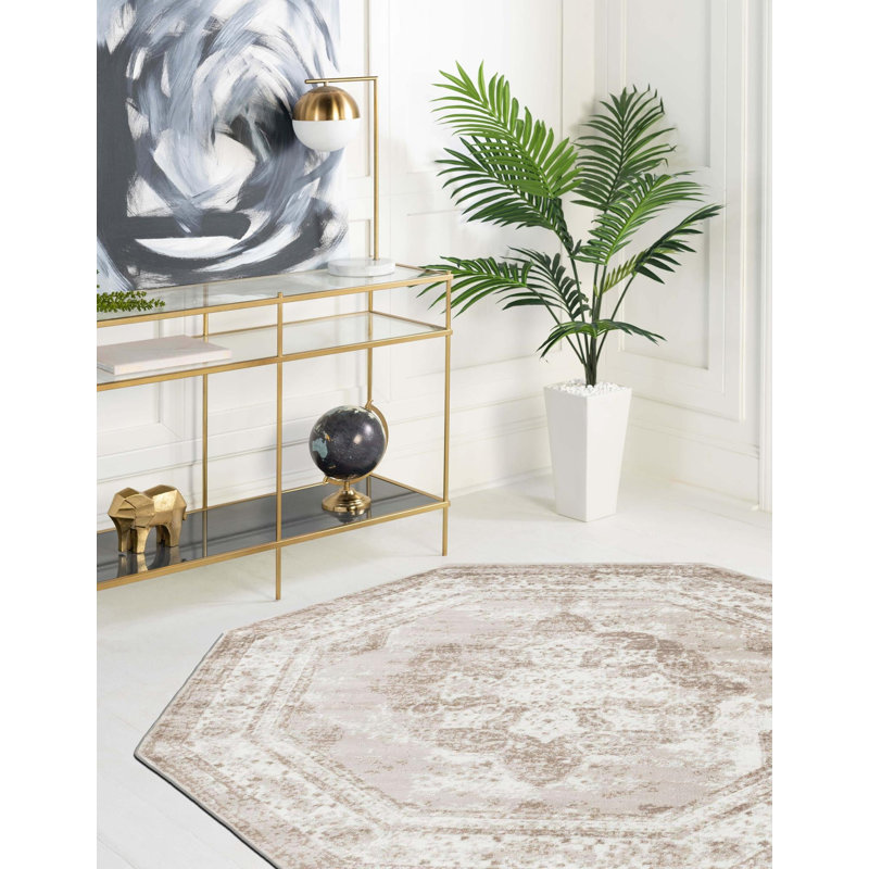 Coblitz Oriental Indoor Rug, Octagon 8' x 8'
