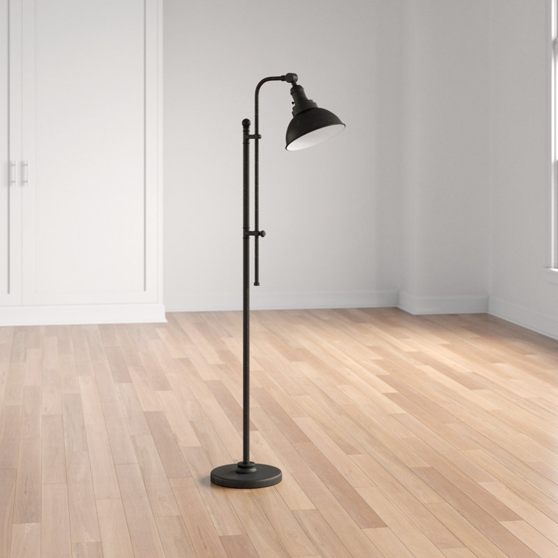 Lampe de travail sur pied 65 "Wallace, Bronze vieilli