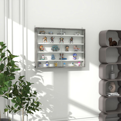 5-Storey Wall Shelf Display Cabinet, Shot Glass Display Case