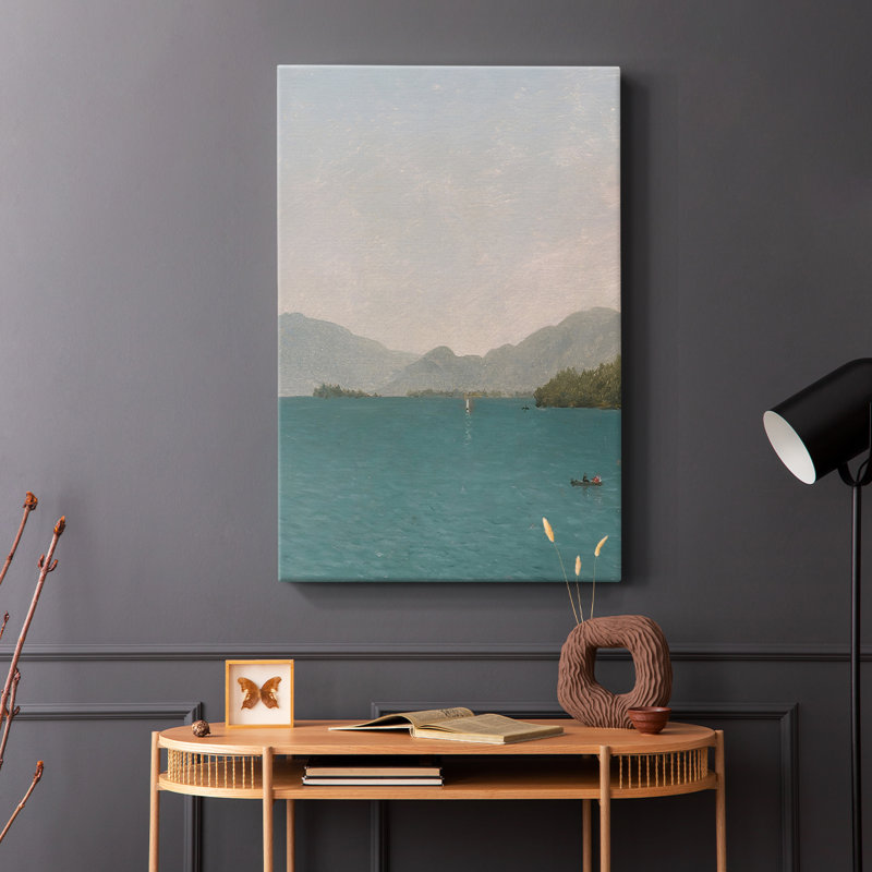 Impression nautique rétro VI - Cavas enveloppés de galerie, H 60 po x l 40 po