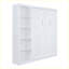 Lit escamotable moderne avec tablettes-665053079-665053096