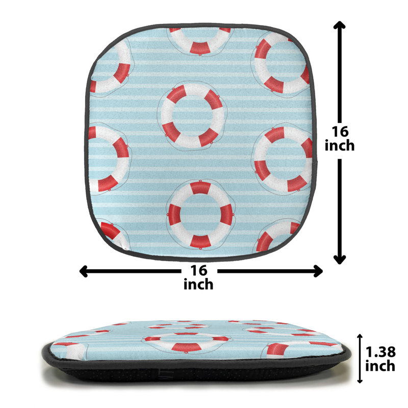 Outdoor 1.38'' Dining Chair Seat Cushion