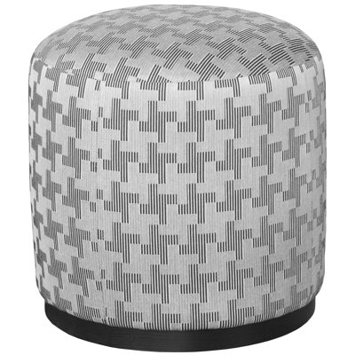Haskell By Michael Weiss Round Ottoman