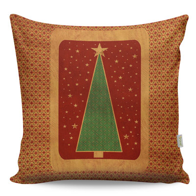 Coussin lavable de qualité supérieure, 17,0 x 17,0 pouces, 50% coton / 50% polyester, rembourrage en silicone, fermeture à glissière dissimulée | Doux, confortable et repassable | Parfait pour la décoration intérieure, le salon et la chambre à cou
