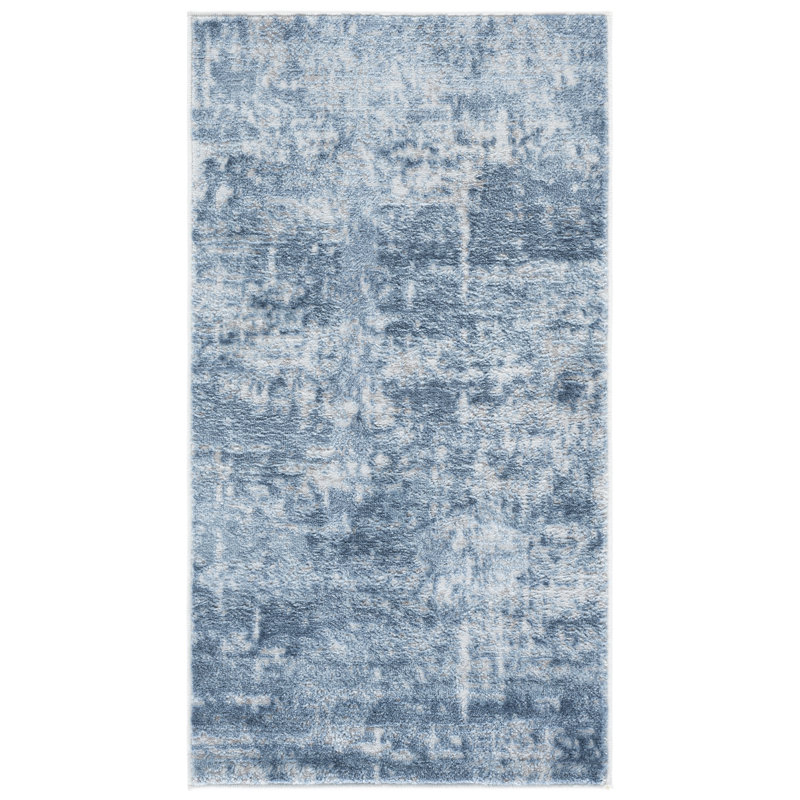 Tapis abstrait Amelia Performance Performance, Rectangle 2 pi 2 po x 4 pi