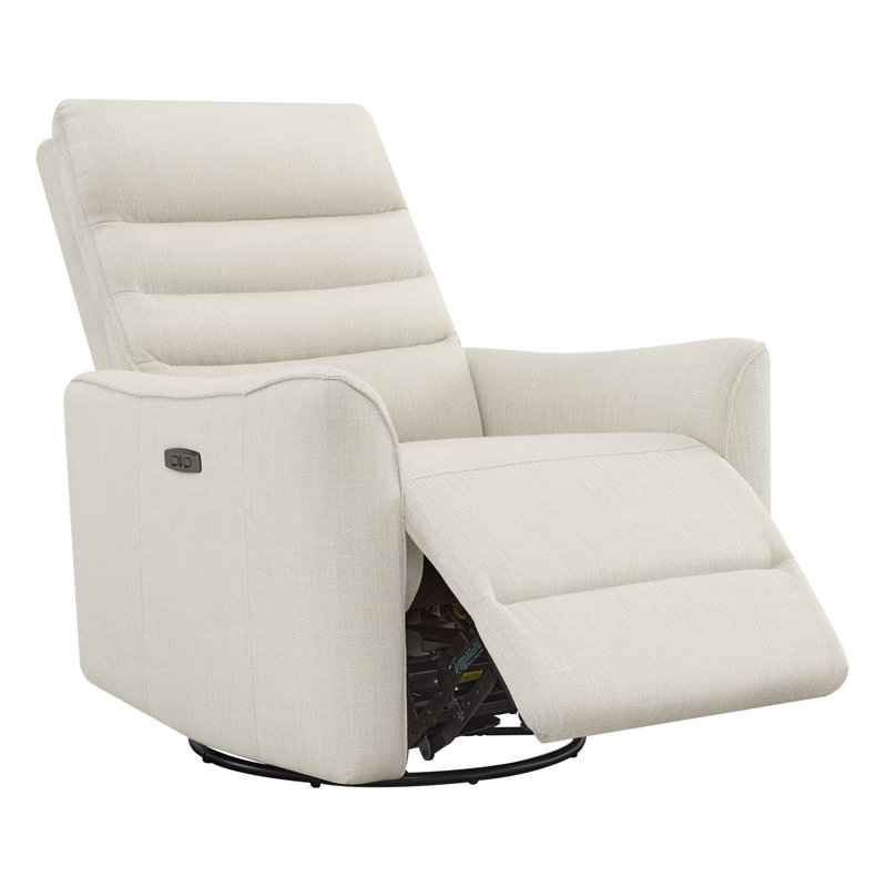 Fauteuil inclinable électrique Gabi, Lin beige