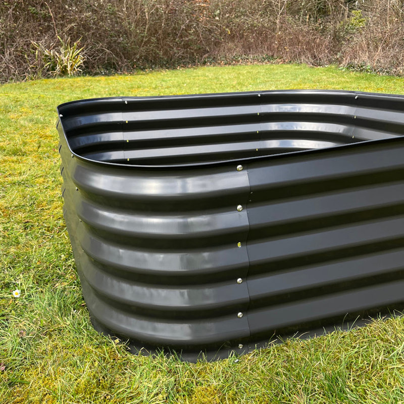 Blannie Metal Raised Garden Bed, 1