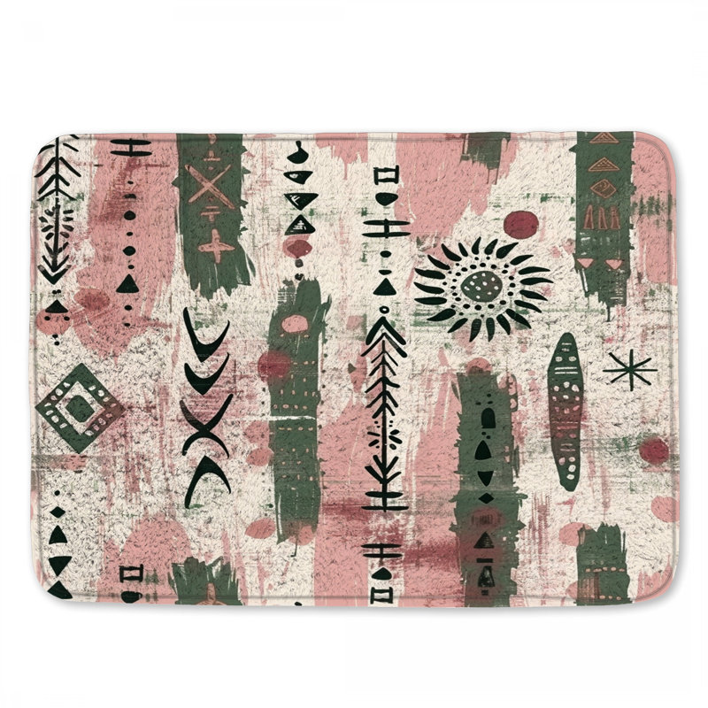 Tapis de bain Tribal, L 34 po x L 21 po