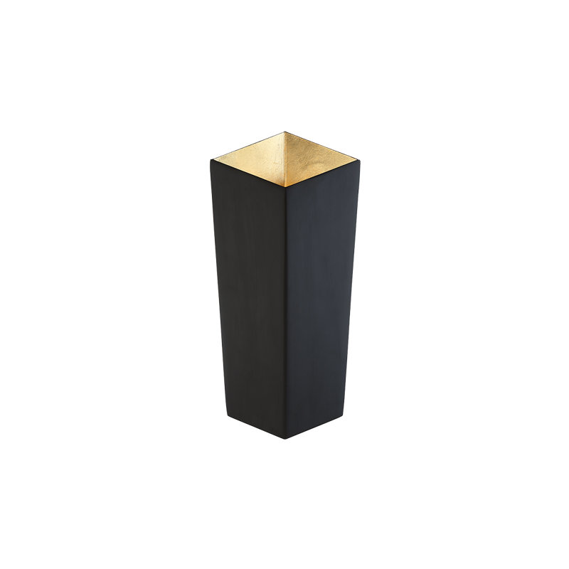 Dink Aluminum LED Flush Mounted Sconce, Gold