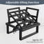 6-Seat Outdoor Corner Sofa Set With 2 Tables - Adjustable Recliner, Galvanized Steel Frame, Modular-116512977