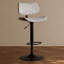 Chaise d'appoint à dossier uni (ensemble de 2)