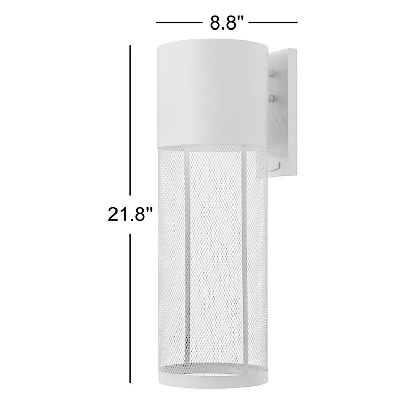 Aria 1 Light Outdoor Sconce, Incandescent