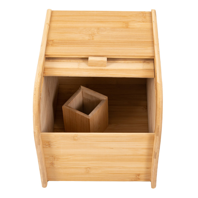 Lomana Rectangle Bamboo Food Storage Container
